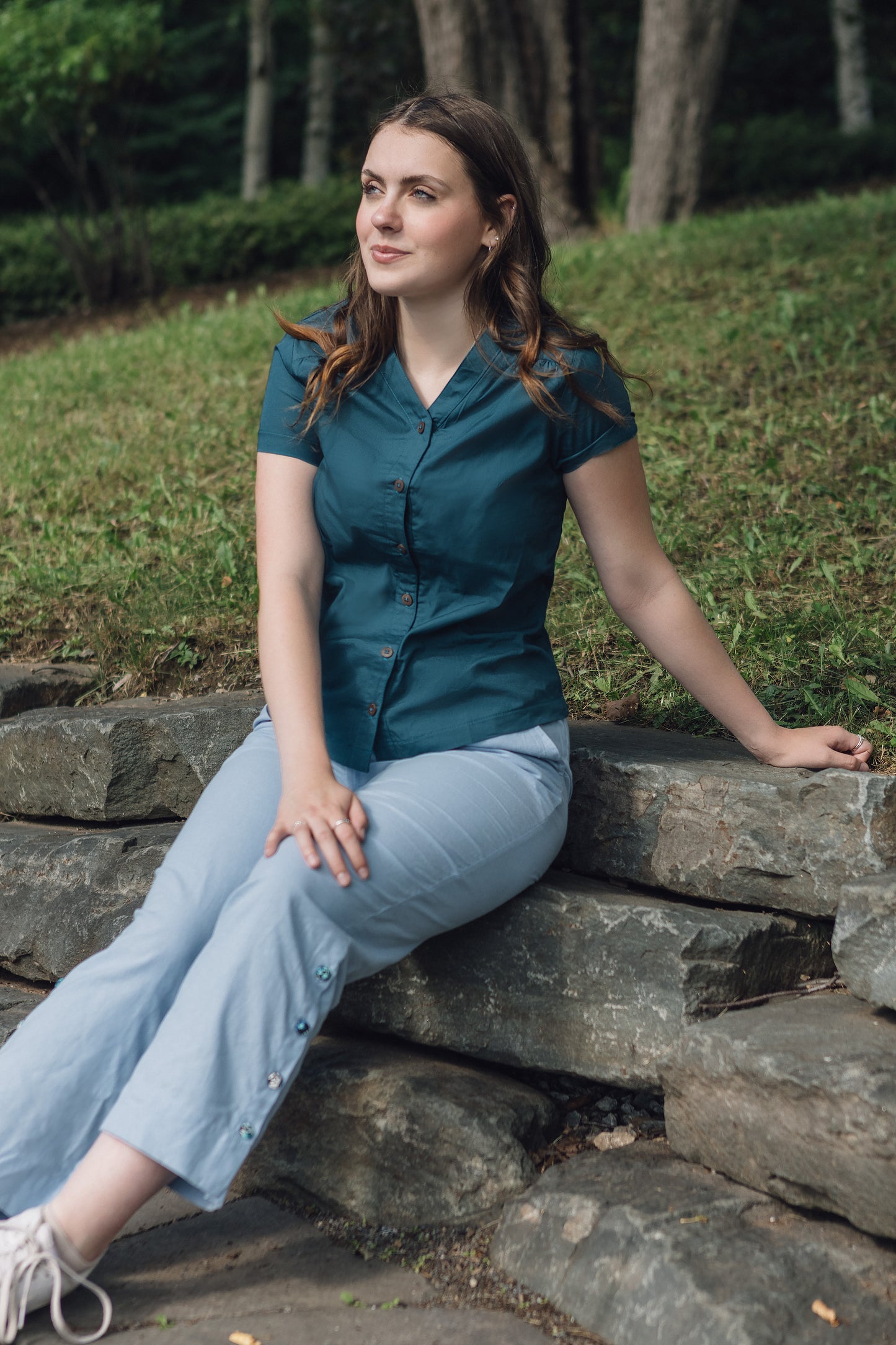 Awesome Green Blouse