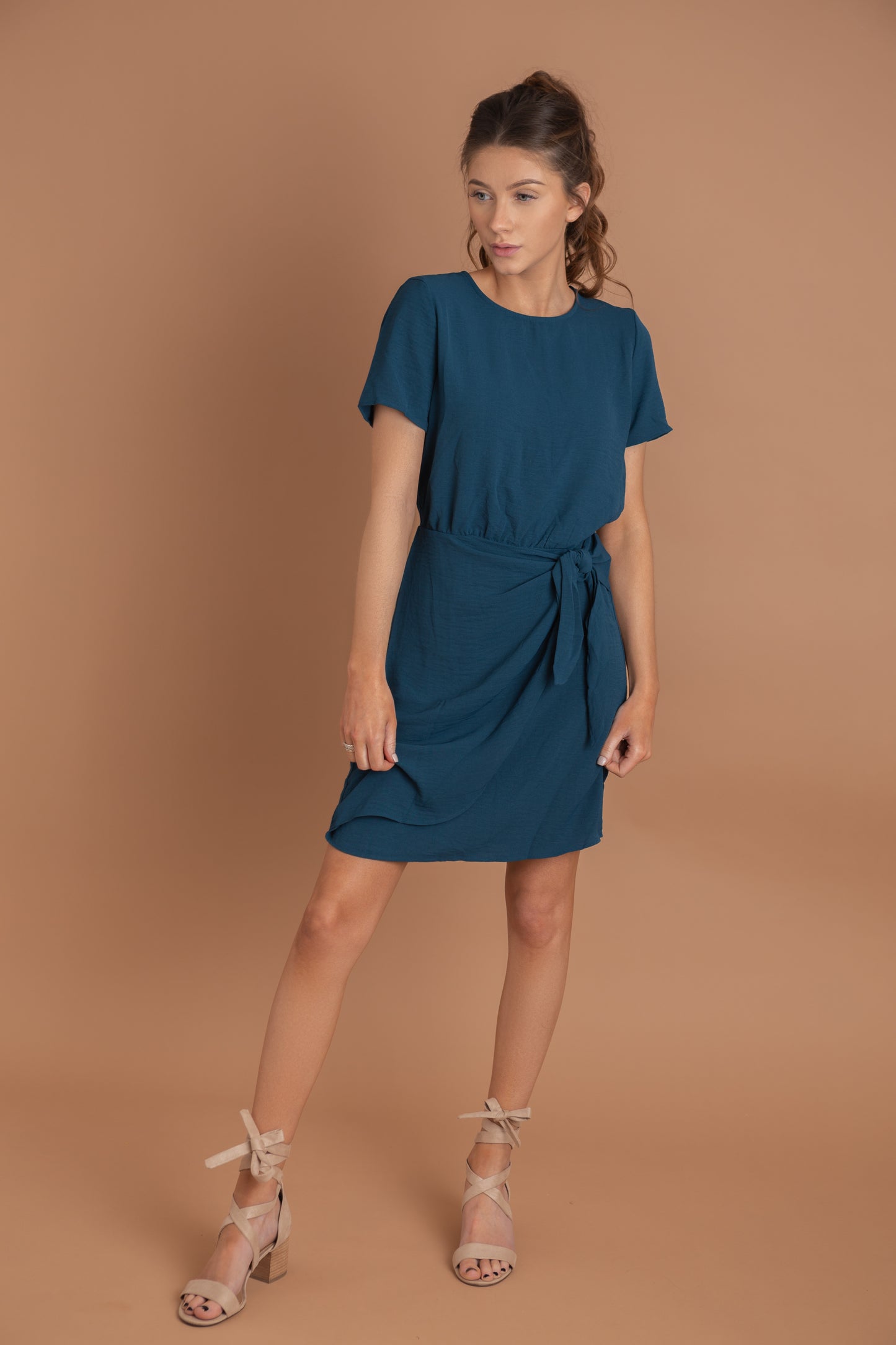 Amy side tie dress