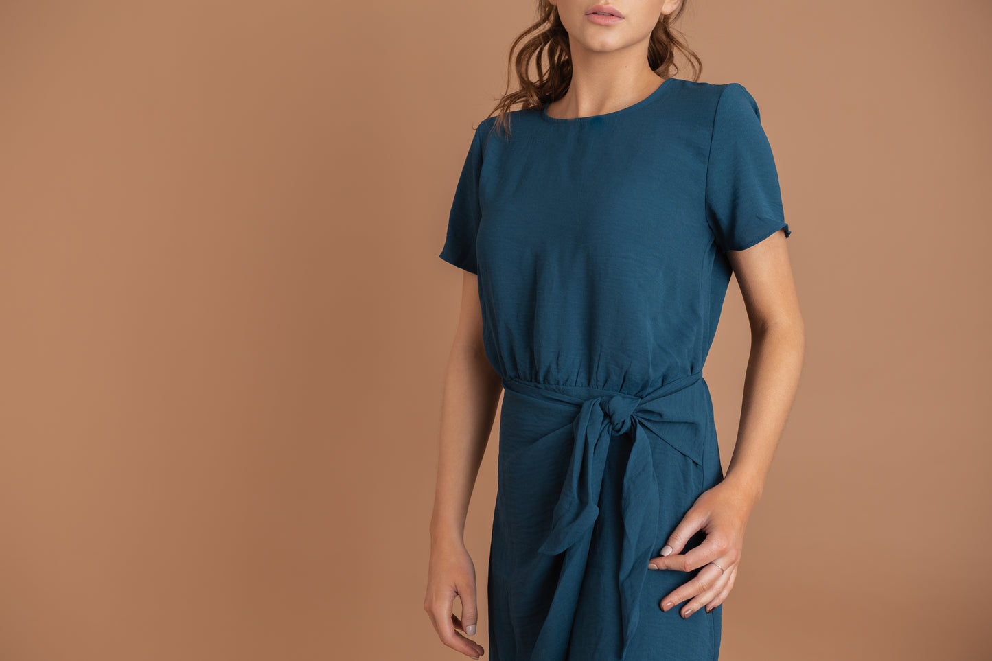 Amy side tie dress