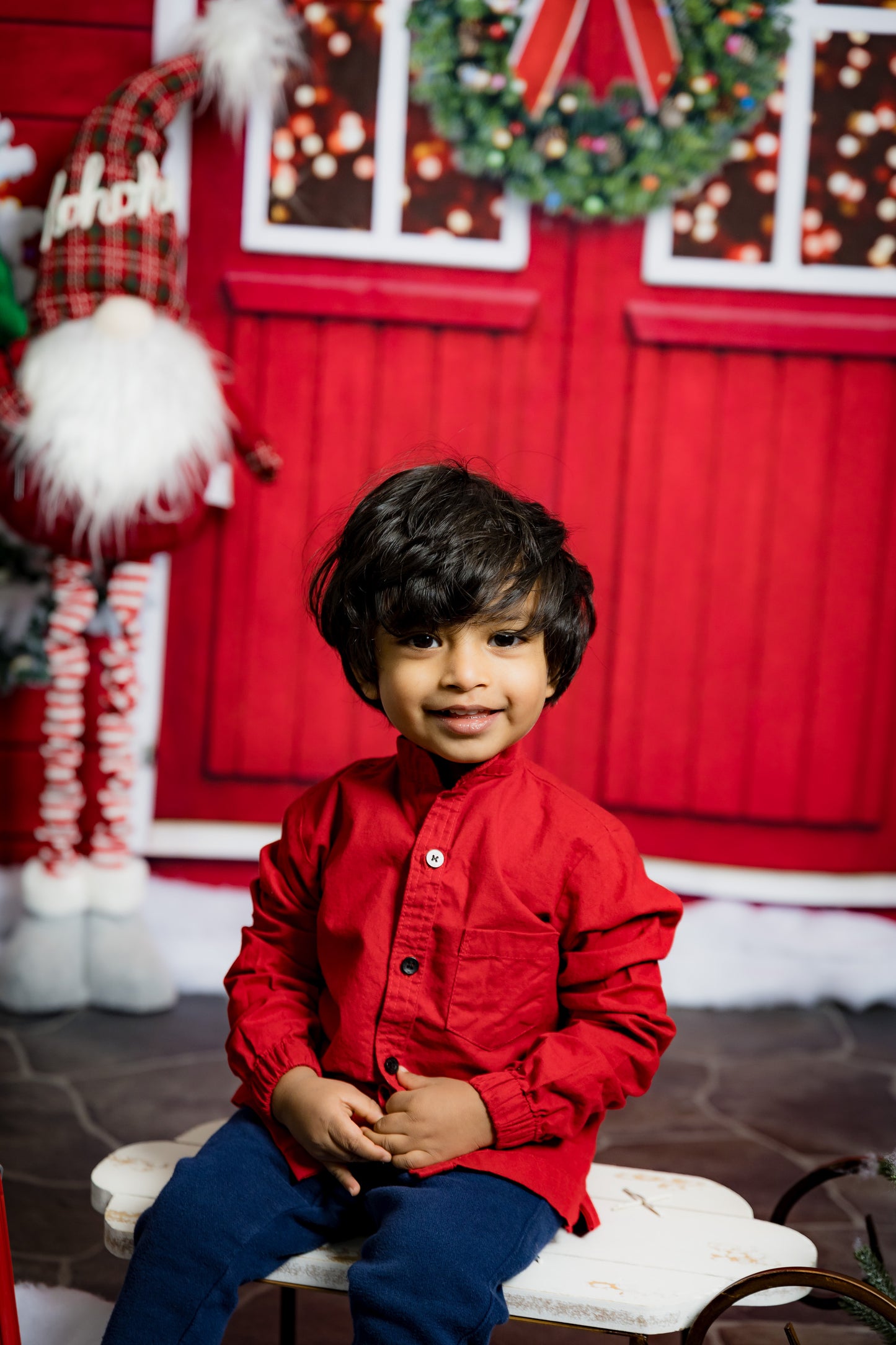Cotton Shirt RED - KIDS