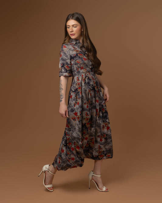 Elegant and Romantic - The ultimate floral dress