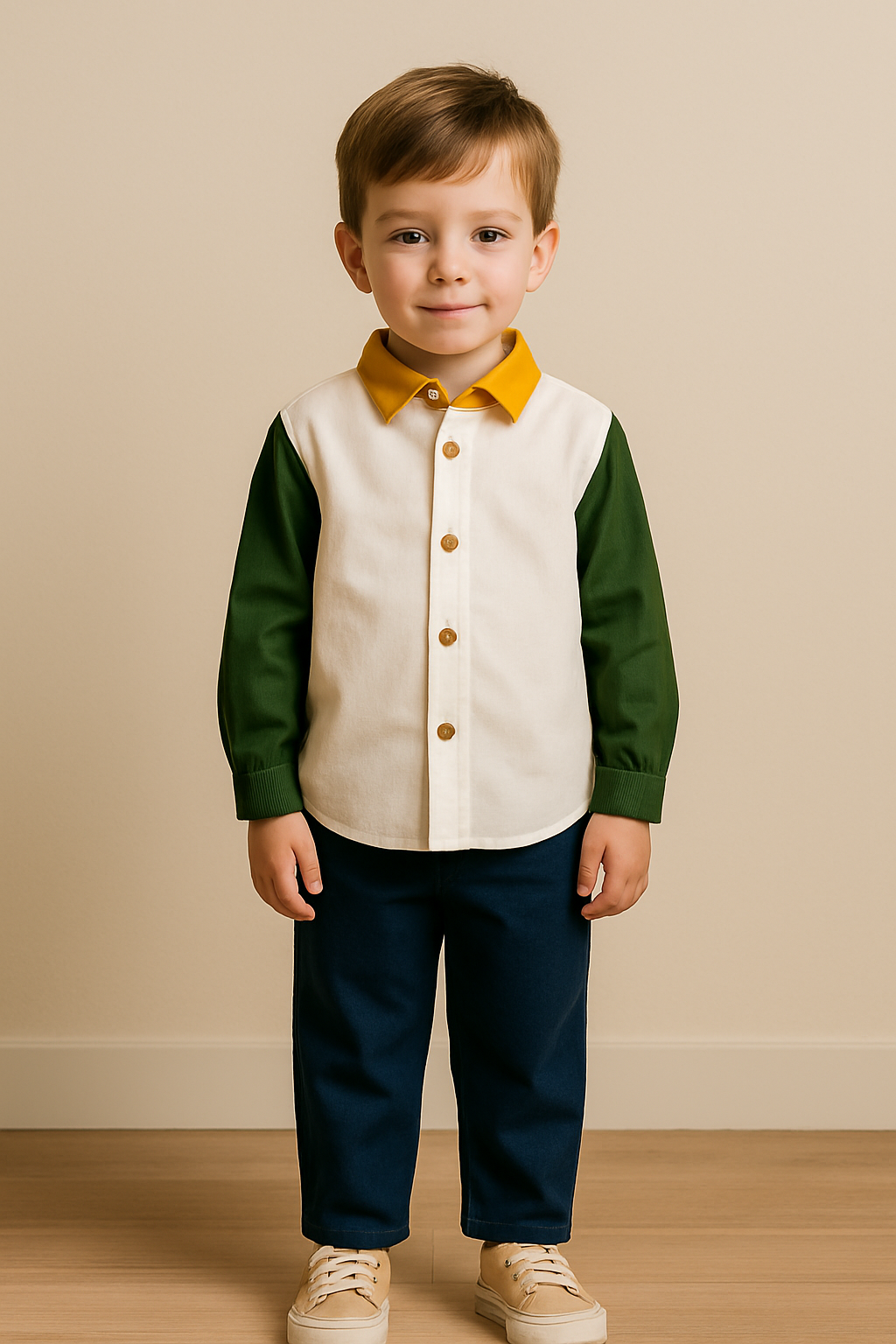 Blue Cotton Pant Toddler