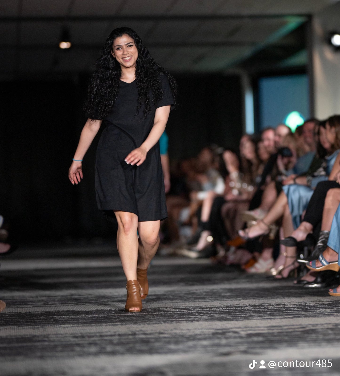 Ayla Black Linen T shirt Dress