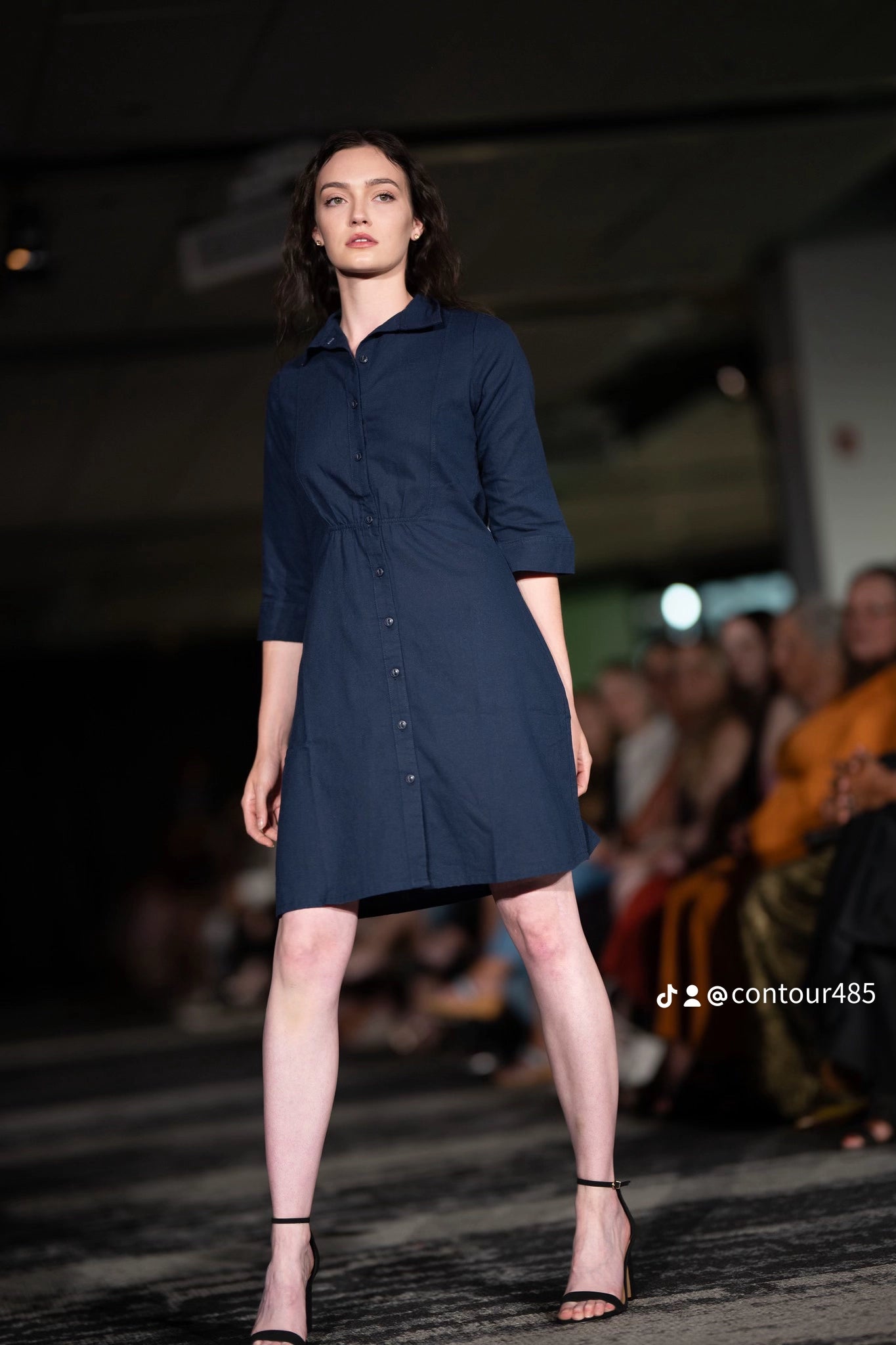 Ayla Button-Up Dress