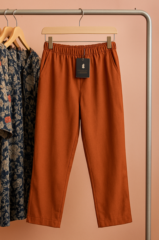 Brown Mauve Pant