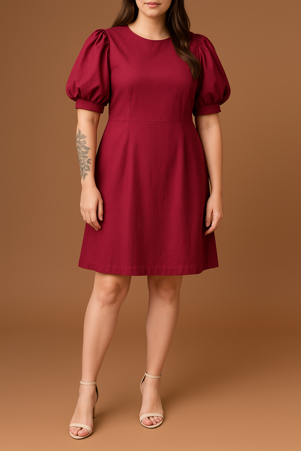 Puff Sleeve Dress