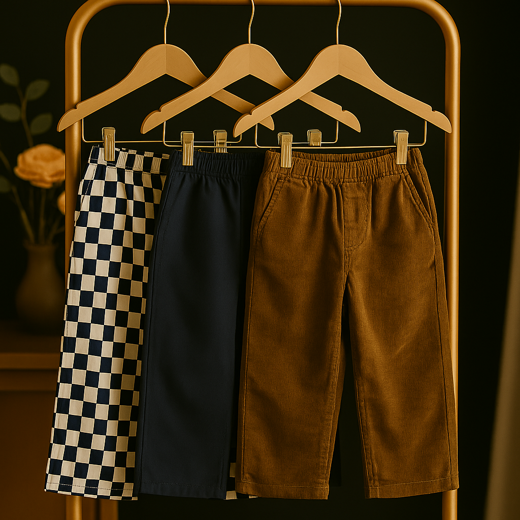 Blue Cotton Pant Toddler